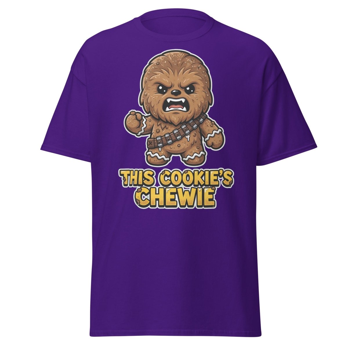This Cookie's Chewie Gingerbread Chewbacca T-Shirt - Purple - TeeRipple