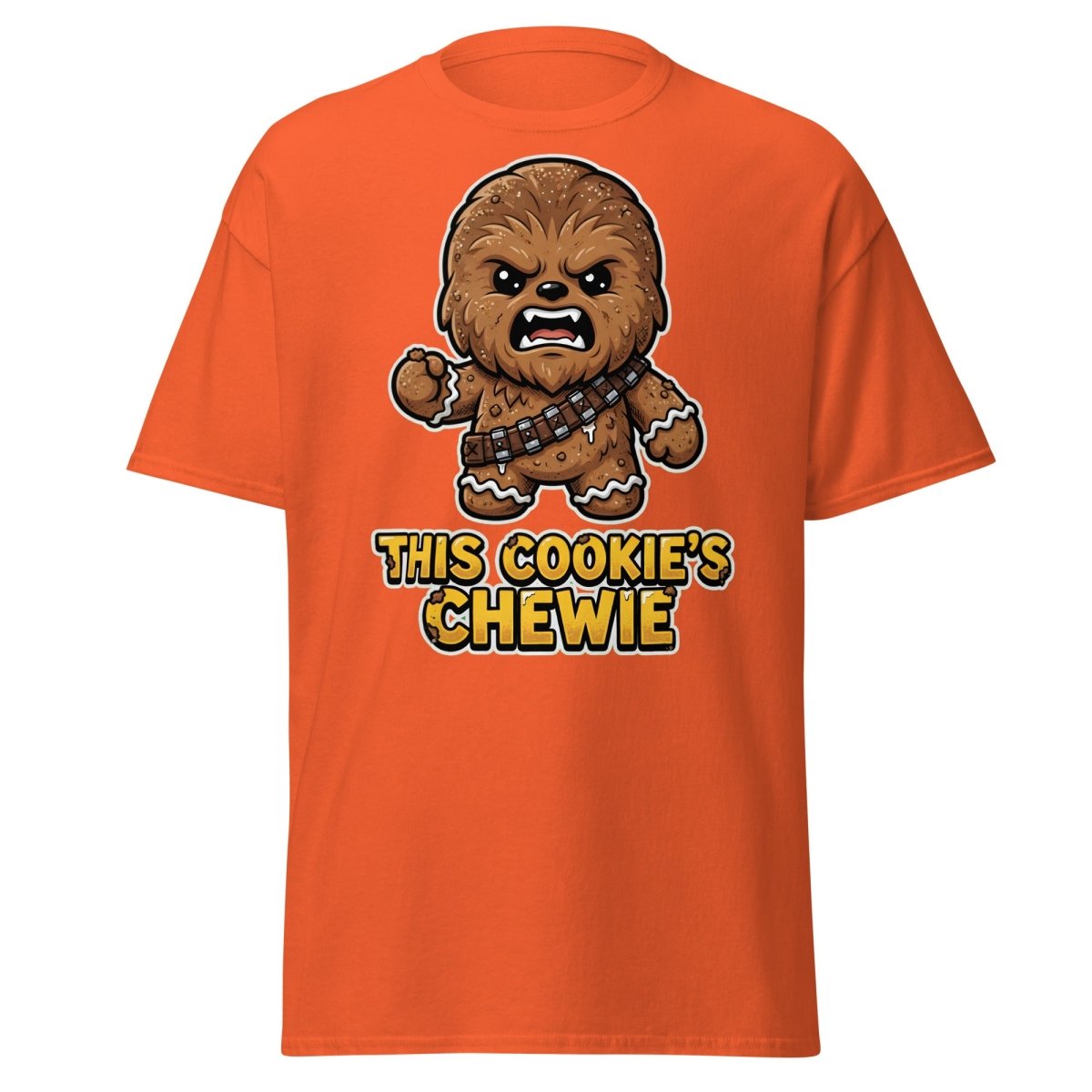 This Cookie's Chewie Gingerbread Chewbacca T-Shirt - Orange - TeeRipple