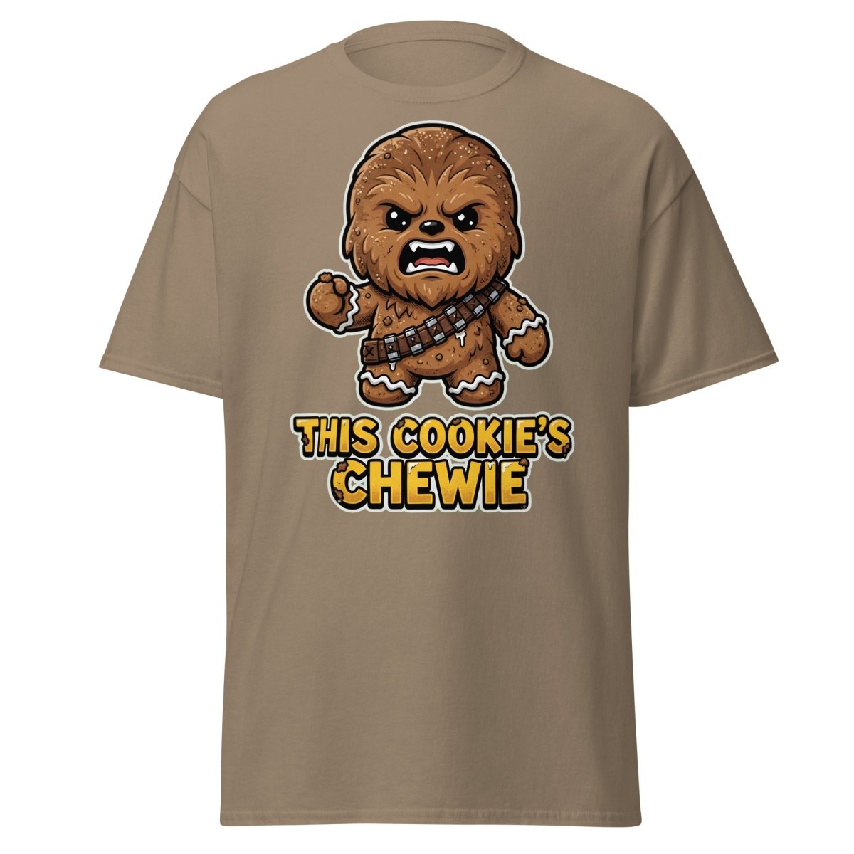 This Cookie's Chewie Gingerbread Chewbacca T-Shirt - Brown Savana - TeeRipple