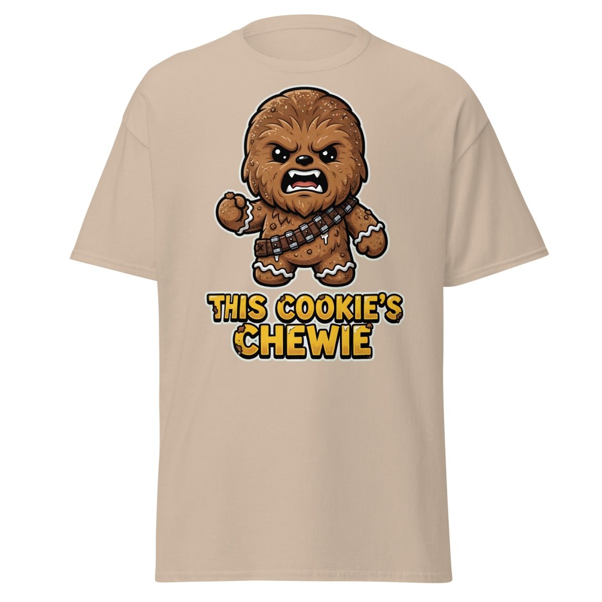 This Cookie's Chewie Gingerbread Chewbacca T-Shirt - Sand - TeeRipple