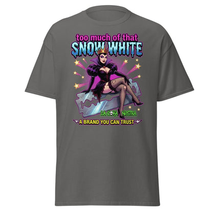 Too Much Snow White La Coka Nostra T-Shirt - Charcoal - TeeRipple