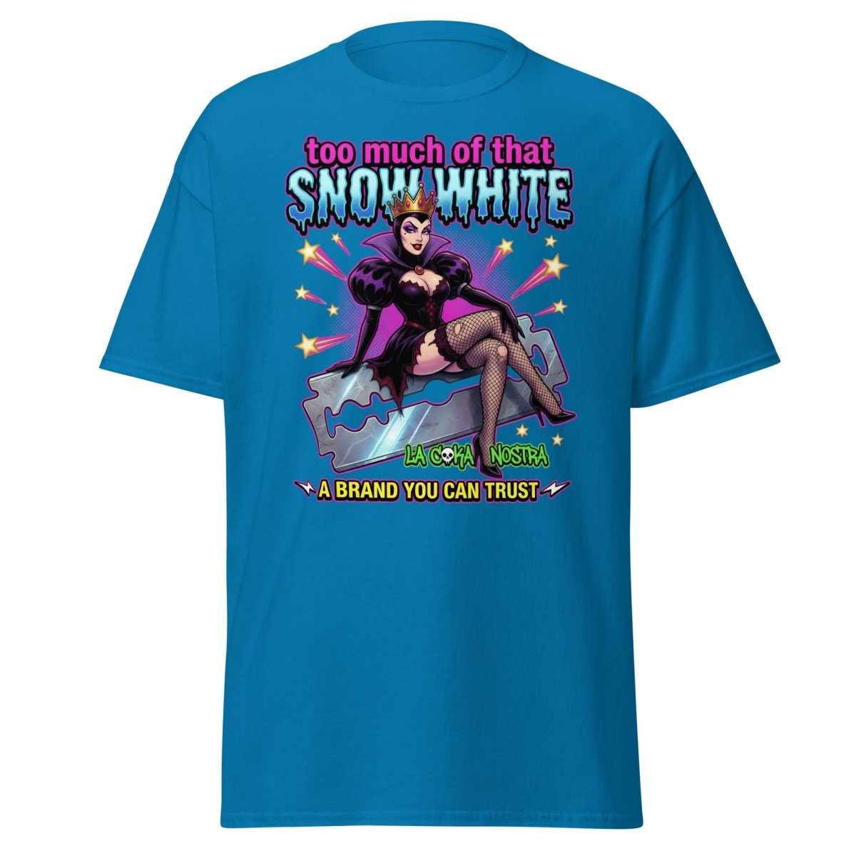 Too Much Snow White La Coka Nostra T-Shirt - Sapphire - TeeRipple