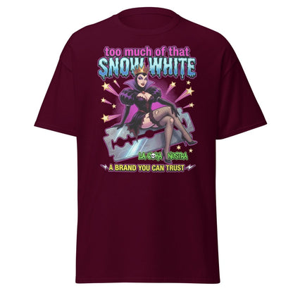 Too Much Snow White La Coka Nostra T-Shirt - Maroon - TeeRipple