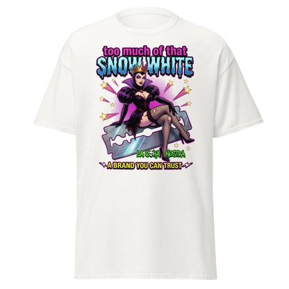 Too Much Snow White La Coka Nostra T-Shirt - White - TeeRipple