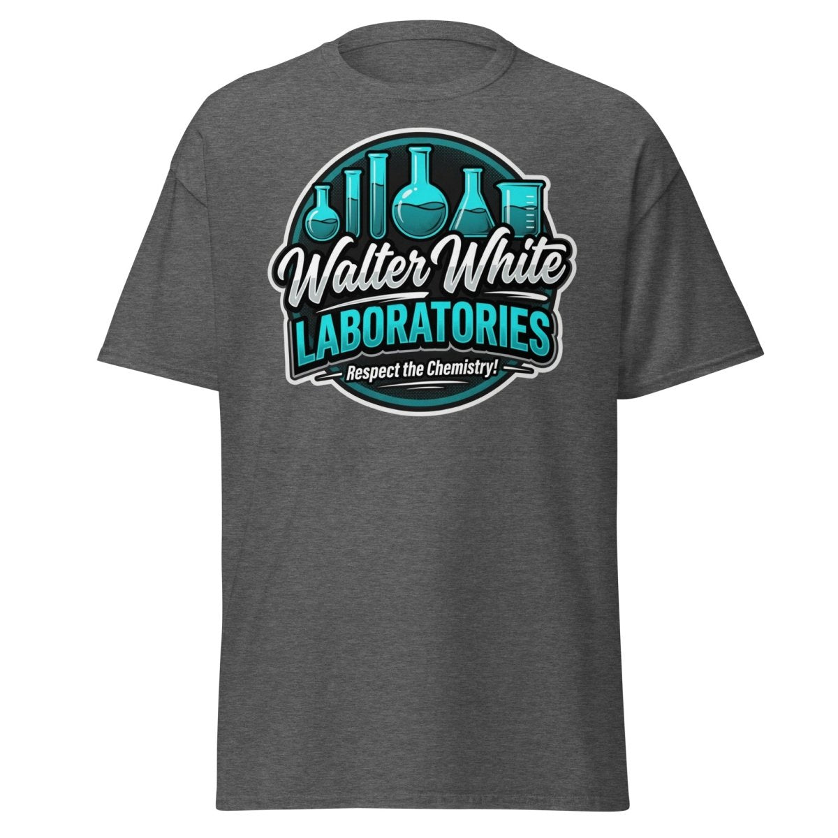 Walter White Laboratories T-Shirt - Breaking Bad Chemistry Tee - Dark Heather - TeeRipple