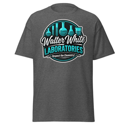 Walter White Laboratories T-Shirt - Breaking Bad Chemistry Tee - Dark Heather - TeeRipple