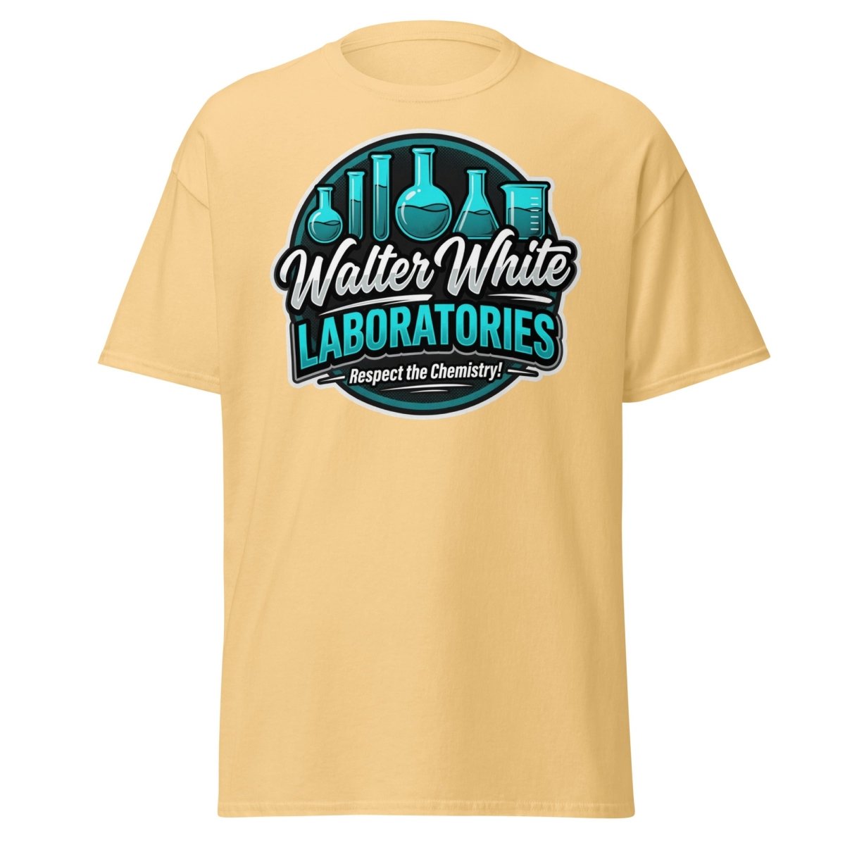 Walter White Laboratories T-Shirt - Breaking Bad Chemistry Tee - Yellow Haze - TeeRipple