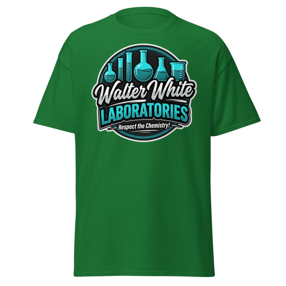 Walter White Laboratories T-Shirt - Breaking Bad Chemistry Tee - Turf Green - TeeRipple