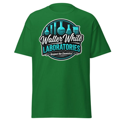 Walter White Laboratories T-Shirt - Breaking Bad Chemistry Tee - Turf Green - TeeRipple
