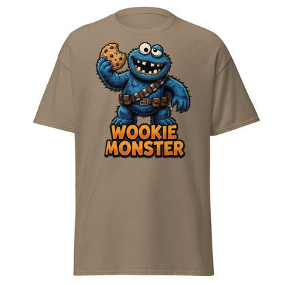 Wookie Monster T-Shirt - Funny Star Wars Cookie Tee - Brown Savana - TeeRipple
