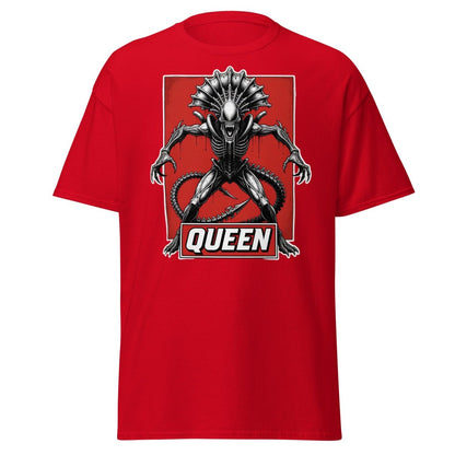 Xenomorph Queen Alien T-Shirt – Sci - Fi Horror Graphic Tee - Red - TeeRipple