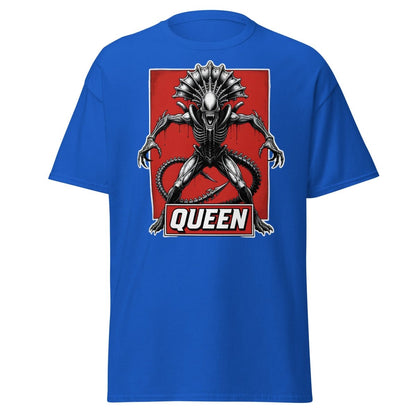 Xenomorph Queen Alien T-Shirt – Sci - Fi Horror Graphic Tee - Royal - TeeRipple