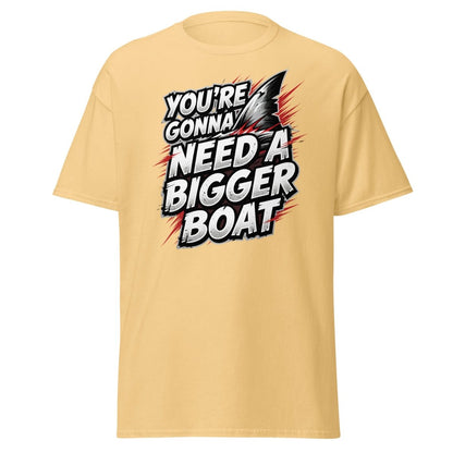 You're Gonna Need A Bigger Boat T-Shirt - Jaws Quote - Yellow Haze - TeeRipple