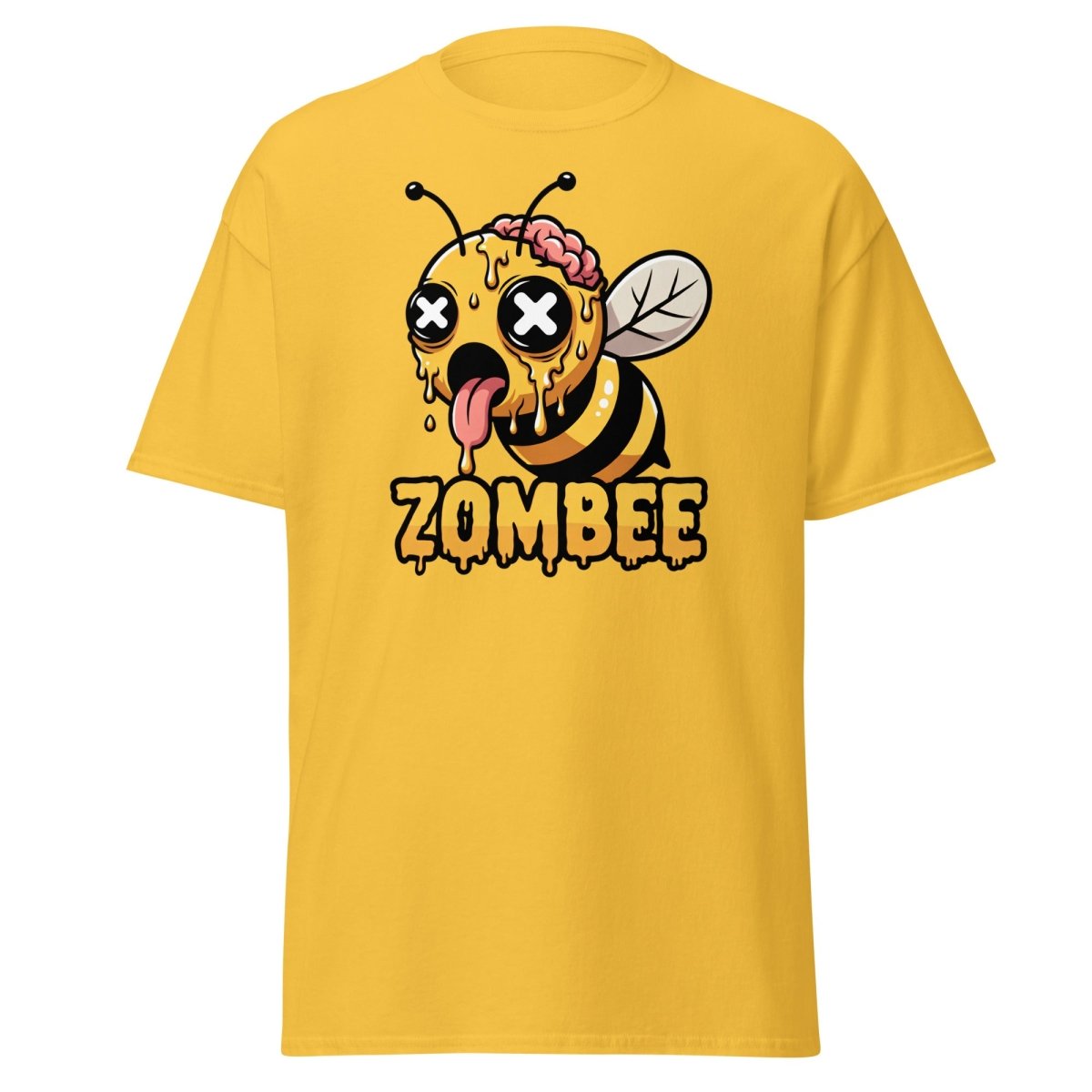 Zombee Zombie Bee T-Shirt - Funny Horror Cartoon Tee - Daisy - TeeRipple